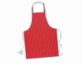 Apron Red Stripes