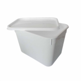 4L Plastic Rectangular Containers & Lids