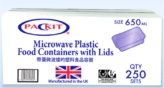 C650 Plastic Container & Lids