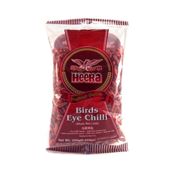 Heera Small Whole Red Chilli (Birds Eye) ( 細辣椒干 )