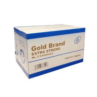 Gold Brand No.2 Aluminium Foil Containers ( 方錫盒 )